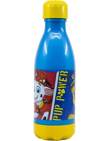 Botella azul Patrulla