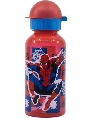 Botella plástico Spiderman