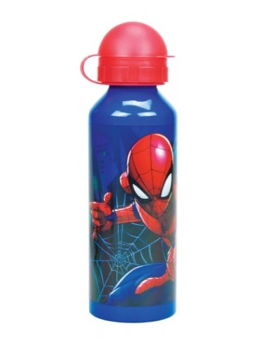 Botella aluminio Spiderman