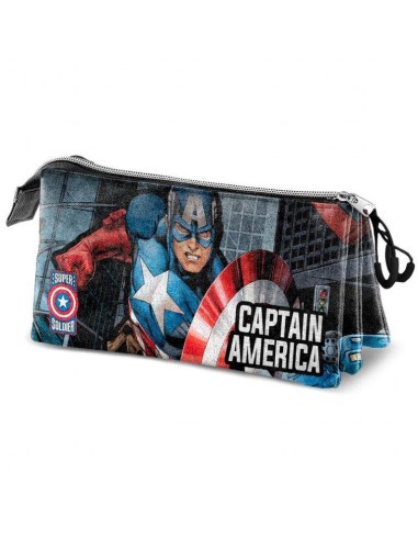 Portatodo triple Capitán América