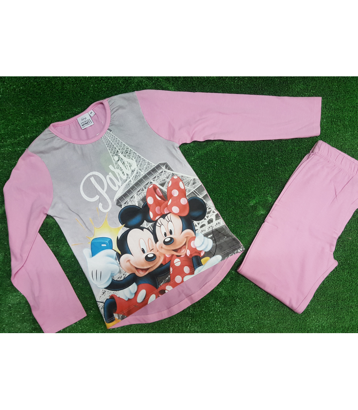 Pijama Minnie y Mickey en París - 6 años
