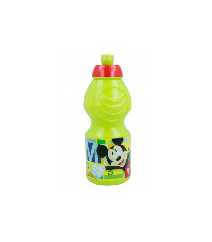 Botella  Plástico Mickey Verde