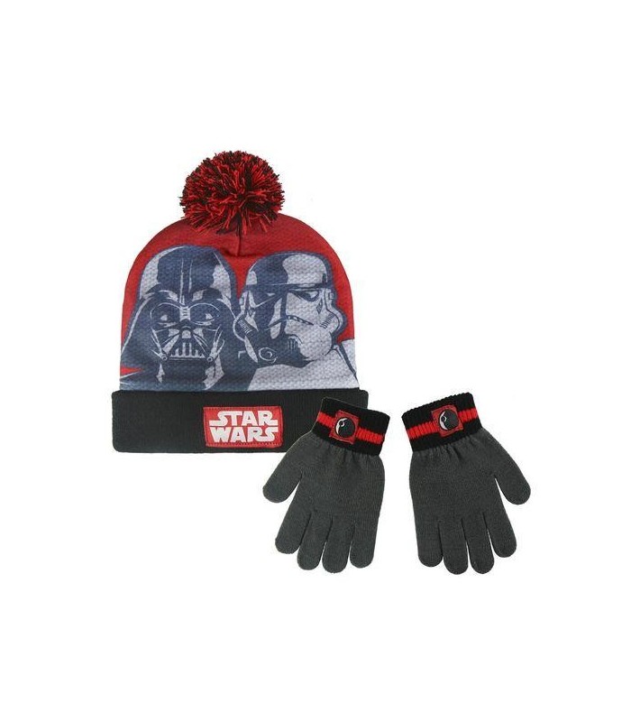 Conjunto gorro y guantes Star Wars