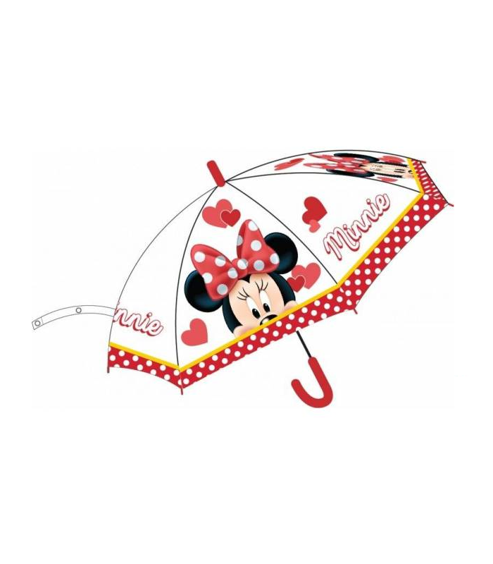 Paraguas Transparente Minnie Mouse