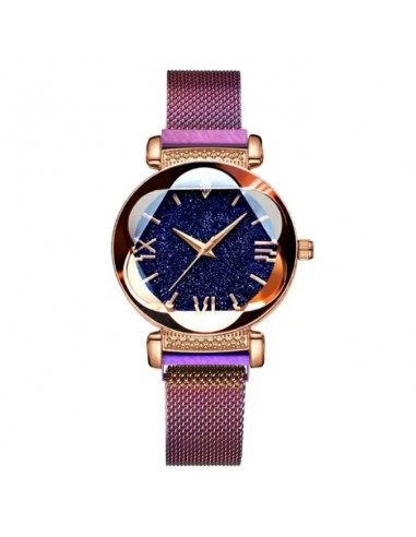 Reloj de mujer lujo púrpura