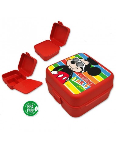 Sandwichera compartimentos Mickey Mouse