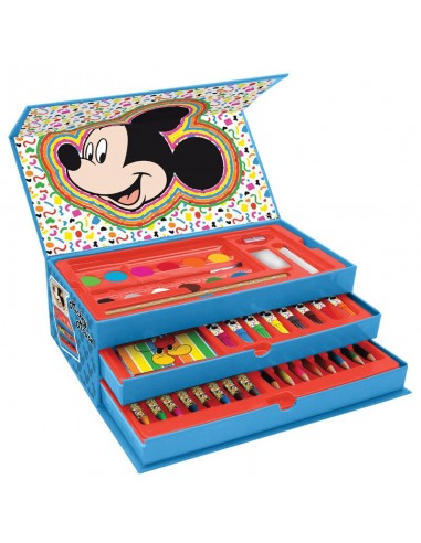 Set Maletín para colorear Mickey mouse