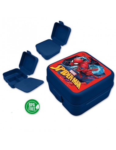 Sandwichera compartimentos Spiderman