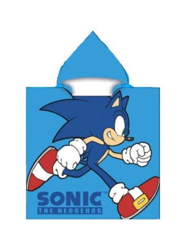 Poncho toalla Sonic